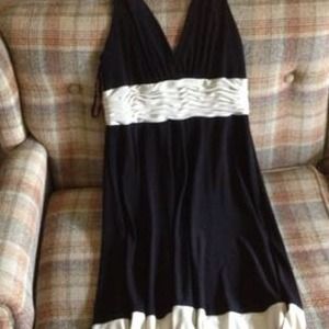 Black and Cream "Jones New York" dress
