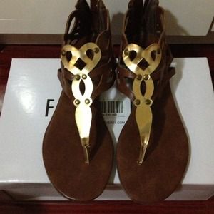 Brown sandals