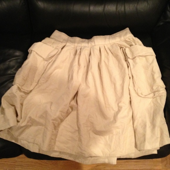 Beige Skirt