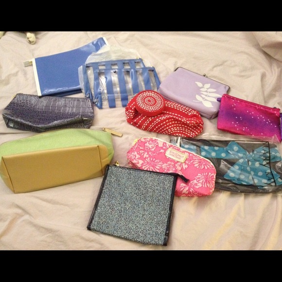 Make-up bags!! Variety of sizes, colors, brands