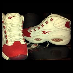 Reebox Question Mid.. SUPER CLEAN..retro Iverson3