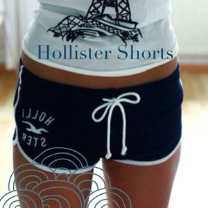 NWOT Dark Blue Hollister Shorts