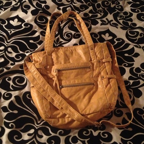 Yellow Hobo Crossbody