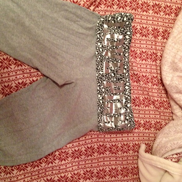 Victoria's Secret pink yoga pants