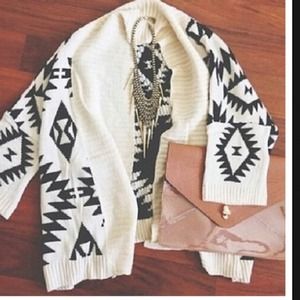 Tribal cardigan