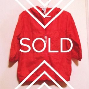 ✨ SOLD ✨ Gap Rain Jacket