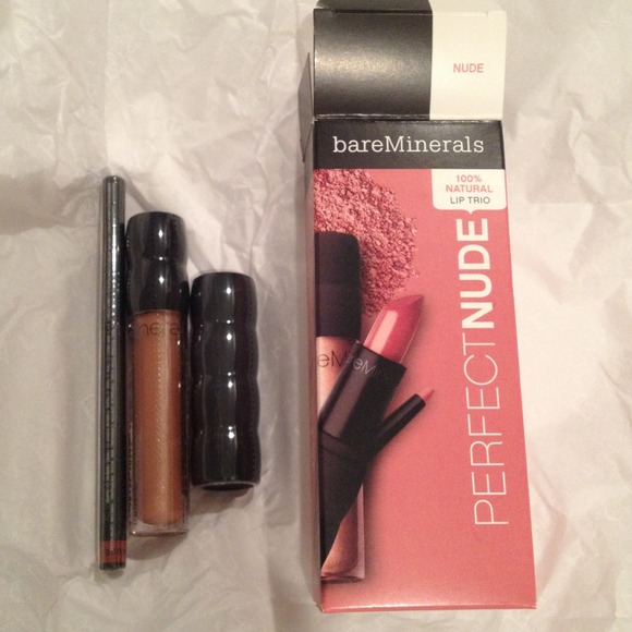 SOLD BareMinerals Lip Trio in Nude