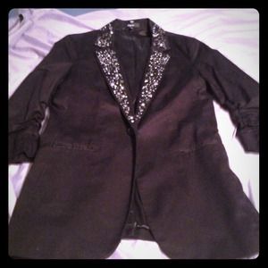 Never worn Express blazer with beading