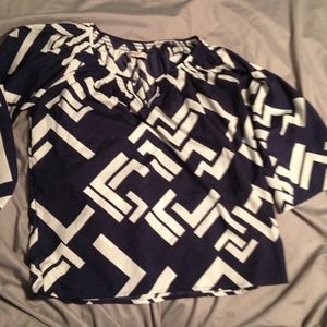 Old Navy patterned top.