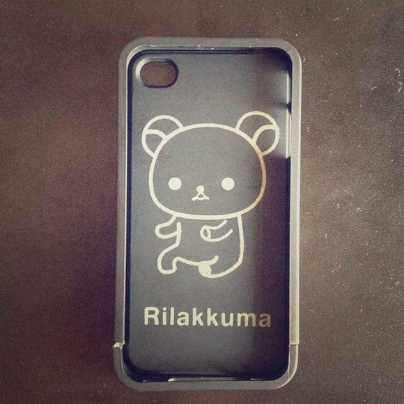 iPhone 4s case- lightweight luminous Rilakkuma