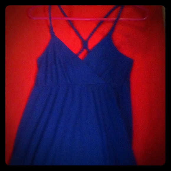 NWOT Blue top