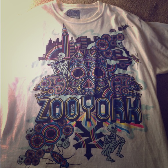 Men's White ZY Tee