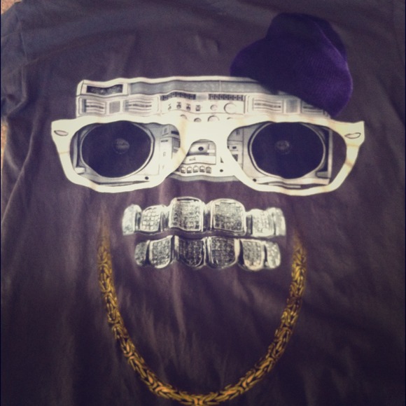 Men's Grey Stereo Tee