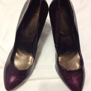 Jessica Simpson Purple Heels