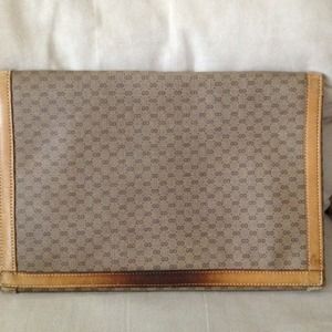 Gucci Bags - Authentic Vintage Gucci Oversized Envelope Clutch Gucci Bags - Authentic Vintage Gucci Oversized Envelope Clutch
