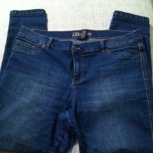 Low Rise Denim Jeggings