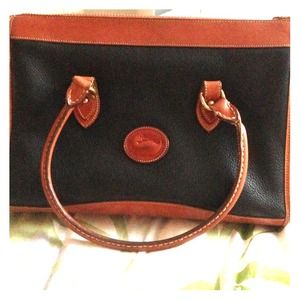 Dooney Bourke Bag Navy ~ Vintage and Fabulous
