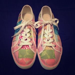 Limited Edition Coach Patchwork Sneakers