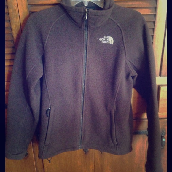 The North Face Fleece Brown Jacket Sz M