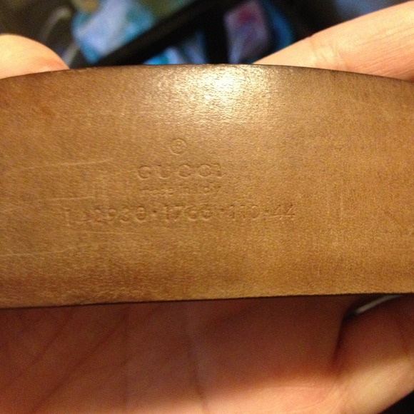 Gucci belt