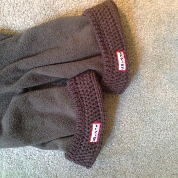 Hunter Grey Knit Socks