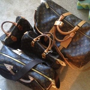 My personal Louis Vuitton mostly vintage closet