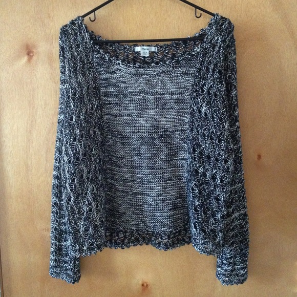 Black and White Sweater