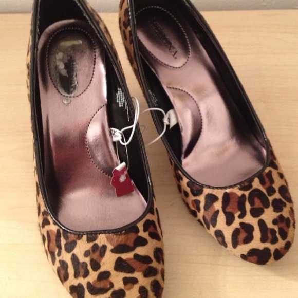 Final Reduction - Furry/Hairy Cheetah Print Heels - Picture 2 of 3