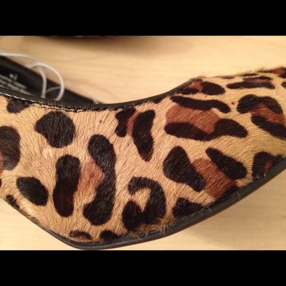 Final Reduction - Furry/Hairy Cheetah Print Heels - Picture 3 of 3