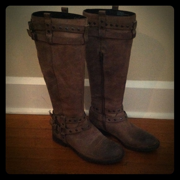 RESERVED Riding boots with buckle accents