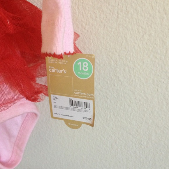 Carter's 18 months tutu onsie - Picture 3 of 3