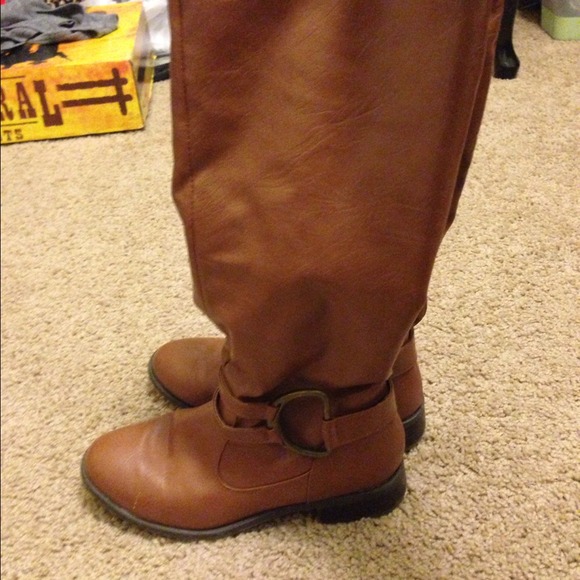 💢SOLD!💢Brown riding boots