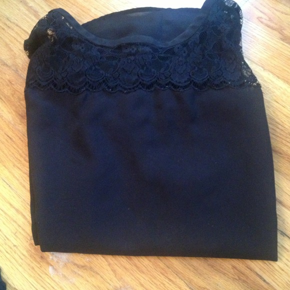 Black see through Tshirt