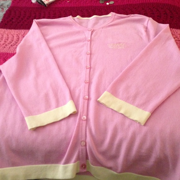 Chanel makeup counter sweaters, vintage!