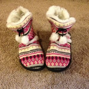 Sweater booties