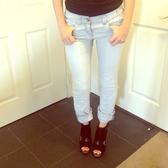 Grey Skinnies by River Island