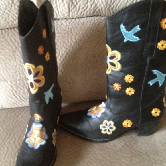 Designer cowboy boots