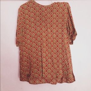 Vintage pattern blouse