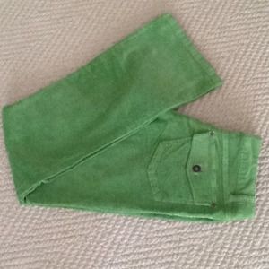Green boot cut cords!
