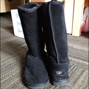 Black Tall UGG Boots