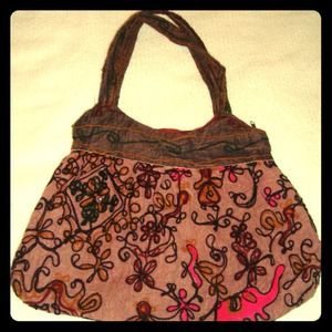 ❌SOLD.Embroidered Purse.❌