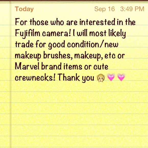 💢IMPORTANT💥💢 TO THOSE INTERESTED IN MY CAMERA