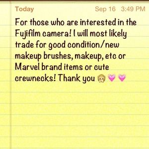 💢IMPORTANT💥💢 TO THOSE INTERESTED IN MY CAMERA