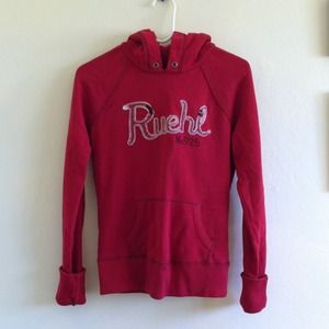 Ruehl no.925 red hoodie
