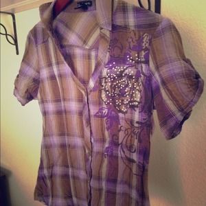 🚫RESERVED🚫 plaid shirt and green Ireland shirt