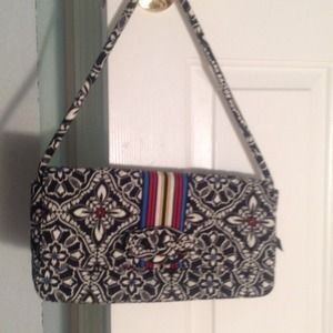 Vera Bradley large clutch/ purse