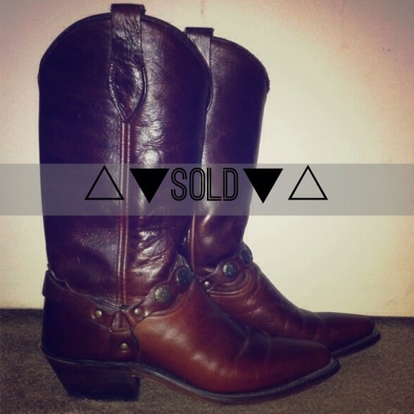 Abilene Concho Harness Cowboy Boots🌵Reserved