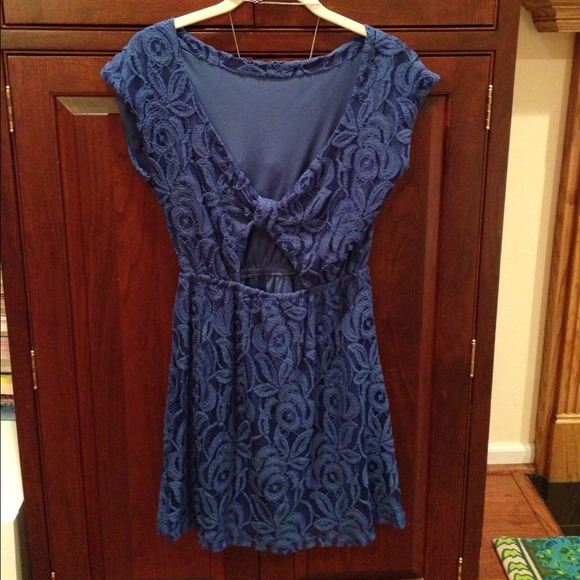 🔹Nordstrom - Blue Lace Dress - Picture 3 of 4