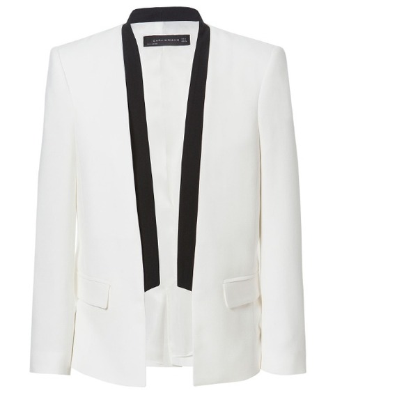 Zara contrast Blazer  SMALL New with tags - Picture 3 of 4
