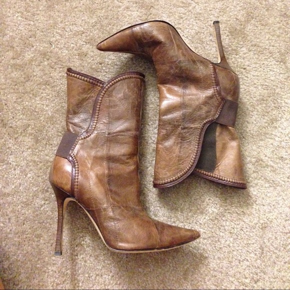 Manolo Blahnik Boots & Guess Sunglasses Bundle!